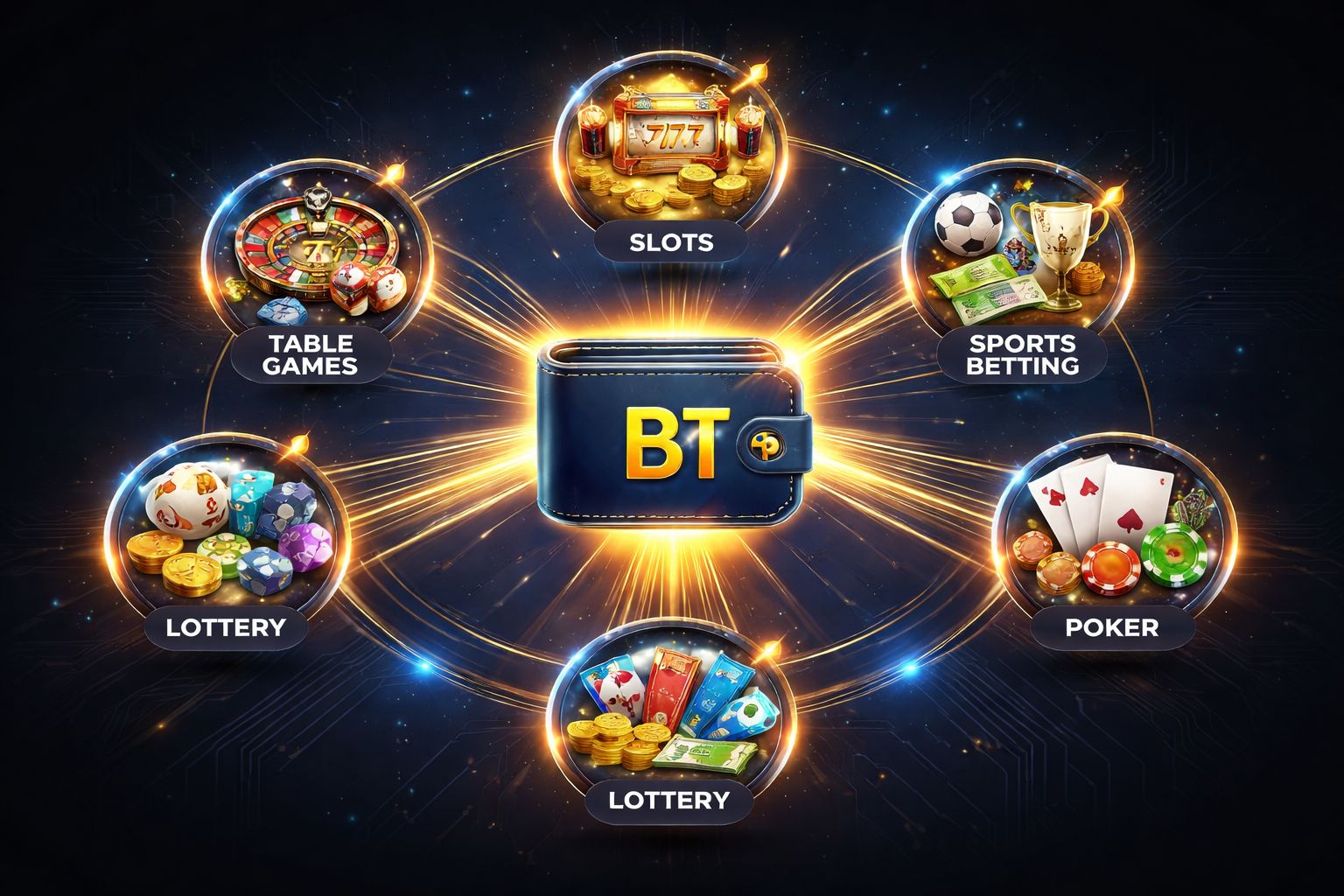 TK688 unified wallet system connecting multiple game categories